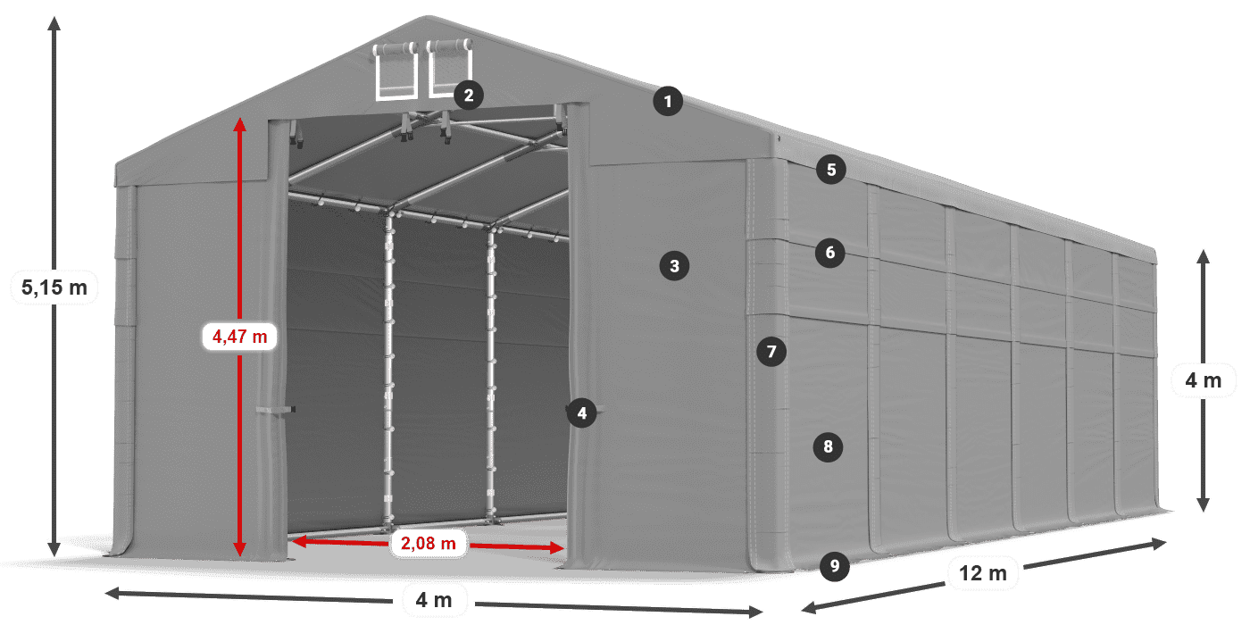 MFR 620 PVC legenda 4 m