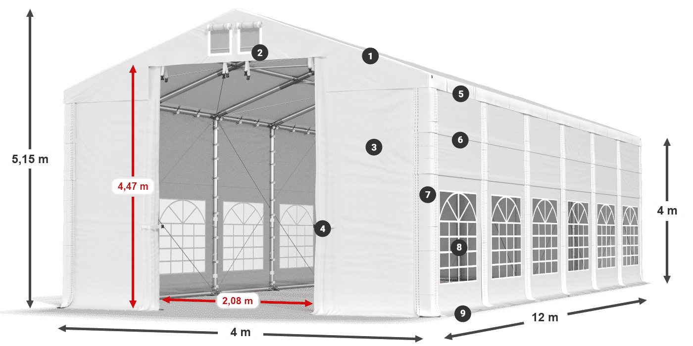 IFR 620 PVC legenda 4 m