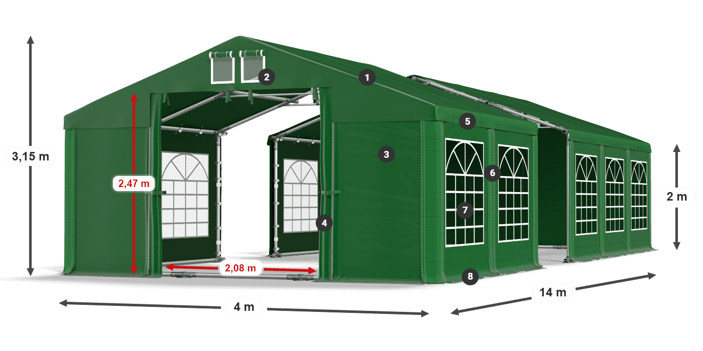 ISD 560 PVC legenda 2m