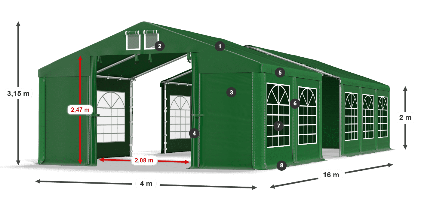 ISD 560 PVC legenda 2m