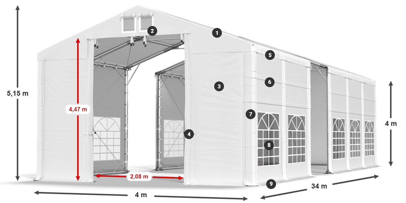 ISD 560 PVC legenda 4 m