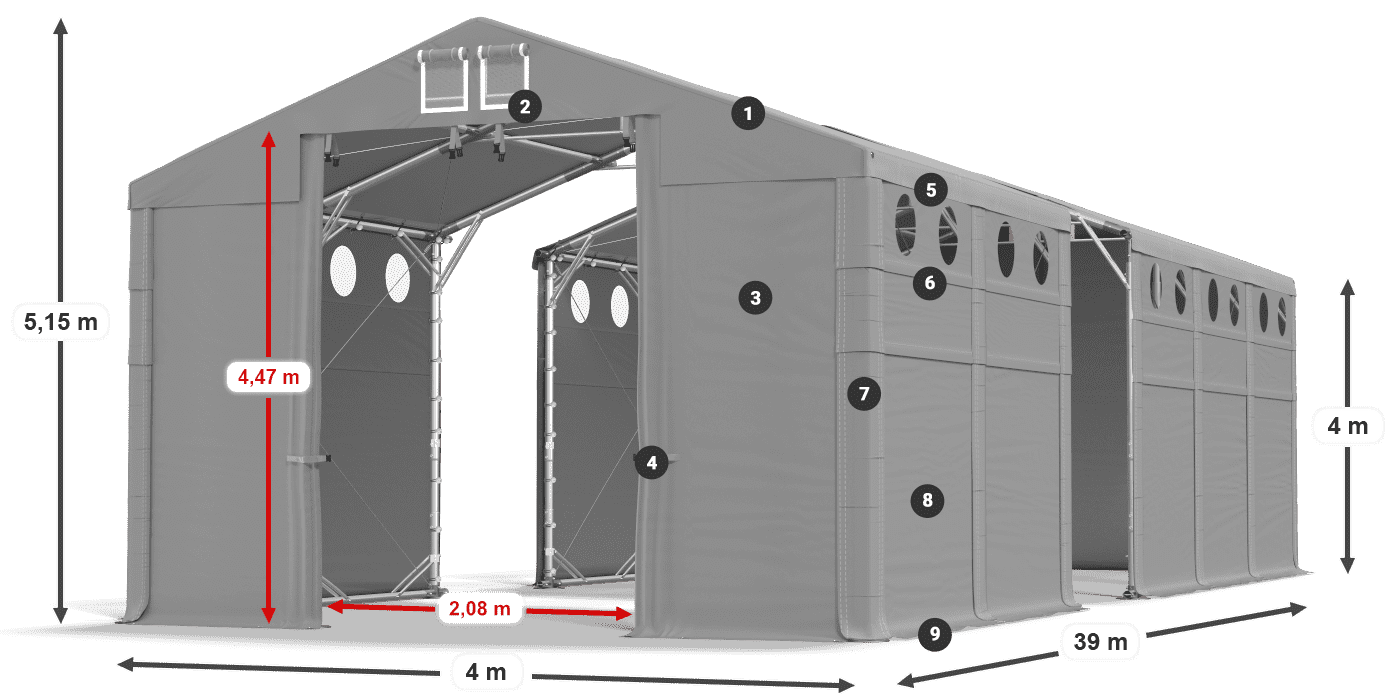 MFRO 620 PVC legenda 4 m