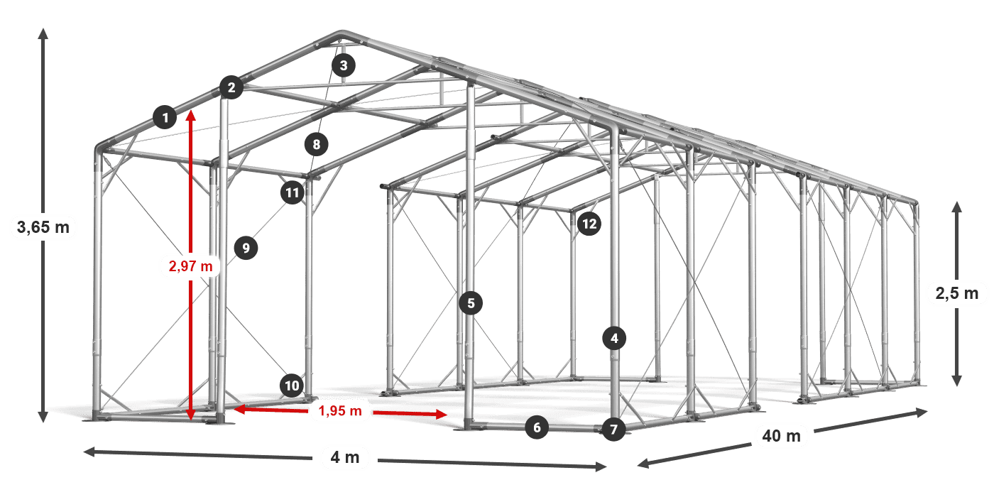 POLAR legenda 2,5m-4m