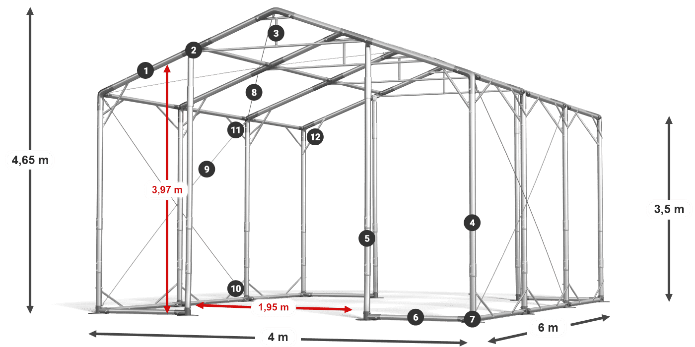 POLAR legenda 2,5m-4m