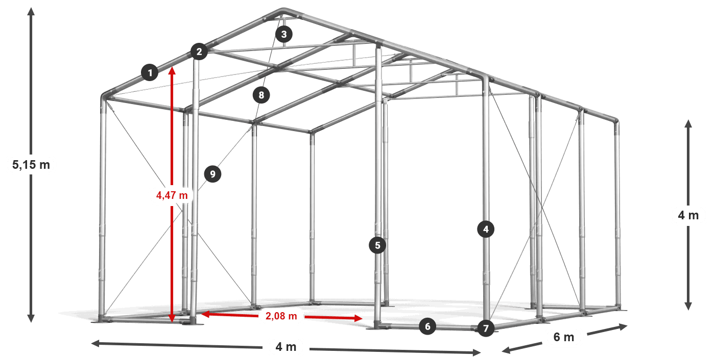 WINTER PLUS legenda 2,5m-4m