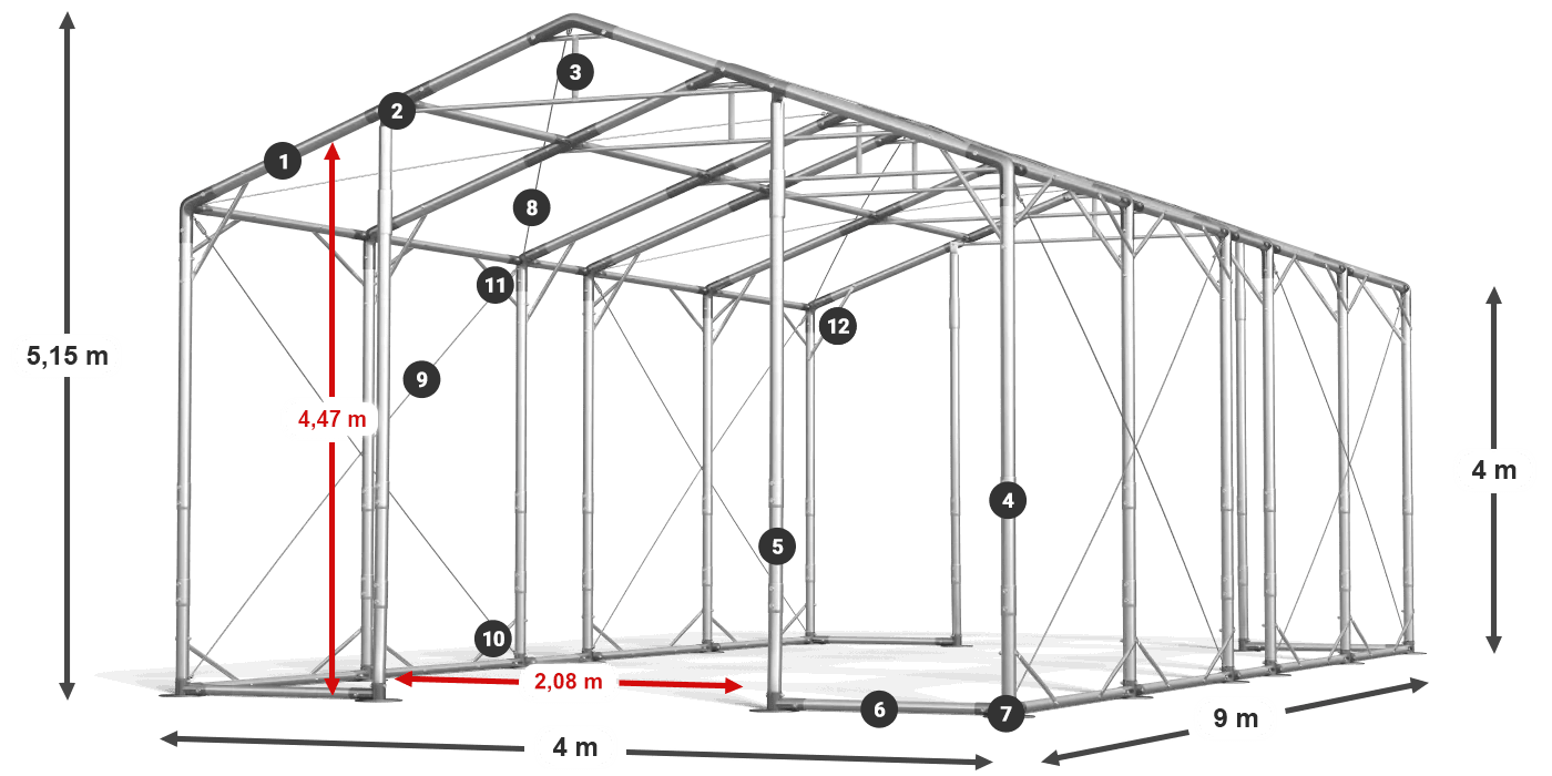POLAR legenda 2,5m-4m