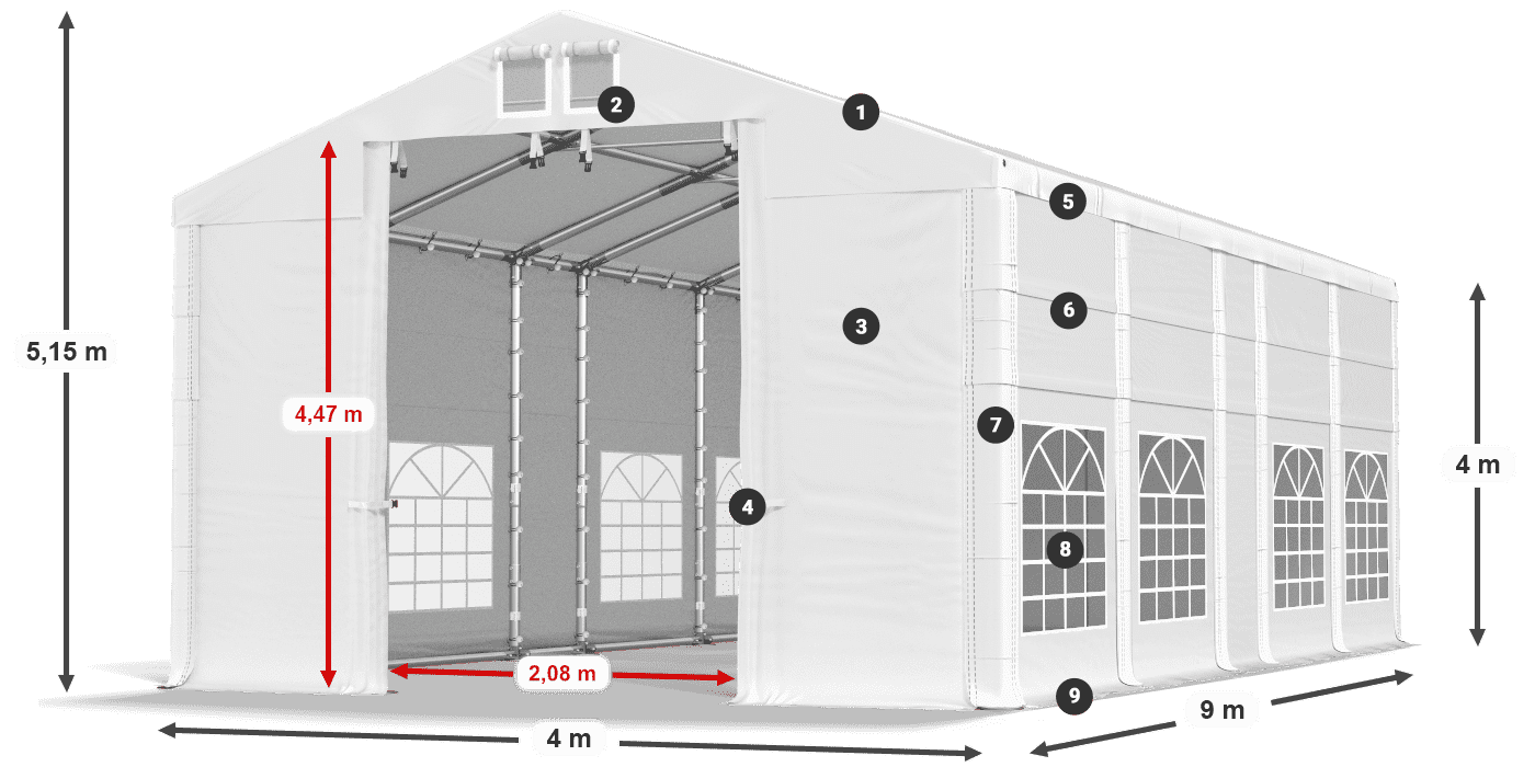 IMS 580 PVC legenda 4 m
