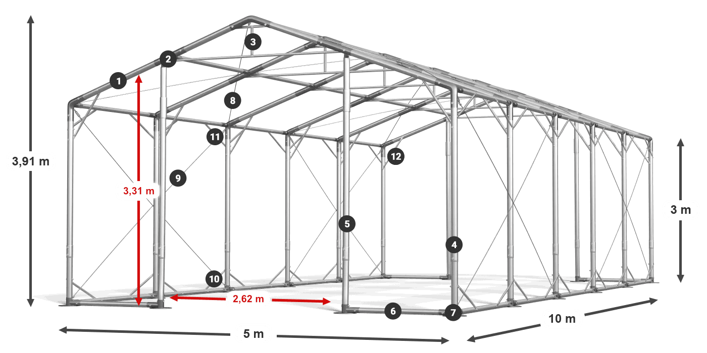 POLAR legenda 2,5m-4m