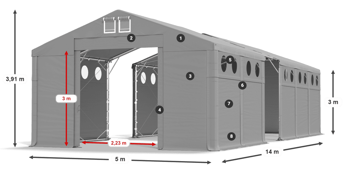 MFRO 620 PVC legenda 3 m