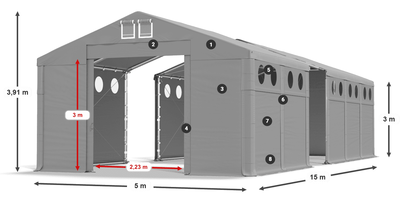 MFRO 620 PVC legenda 3 m