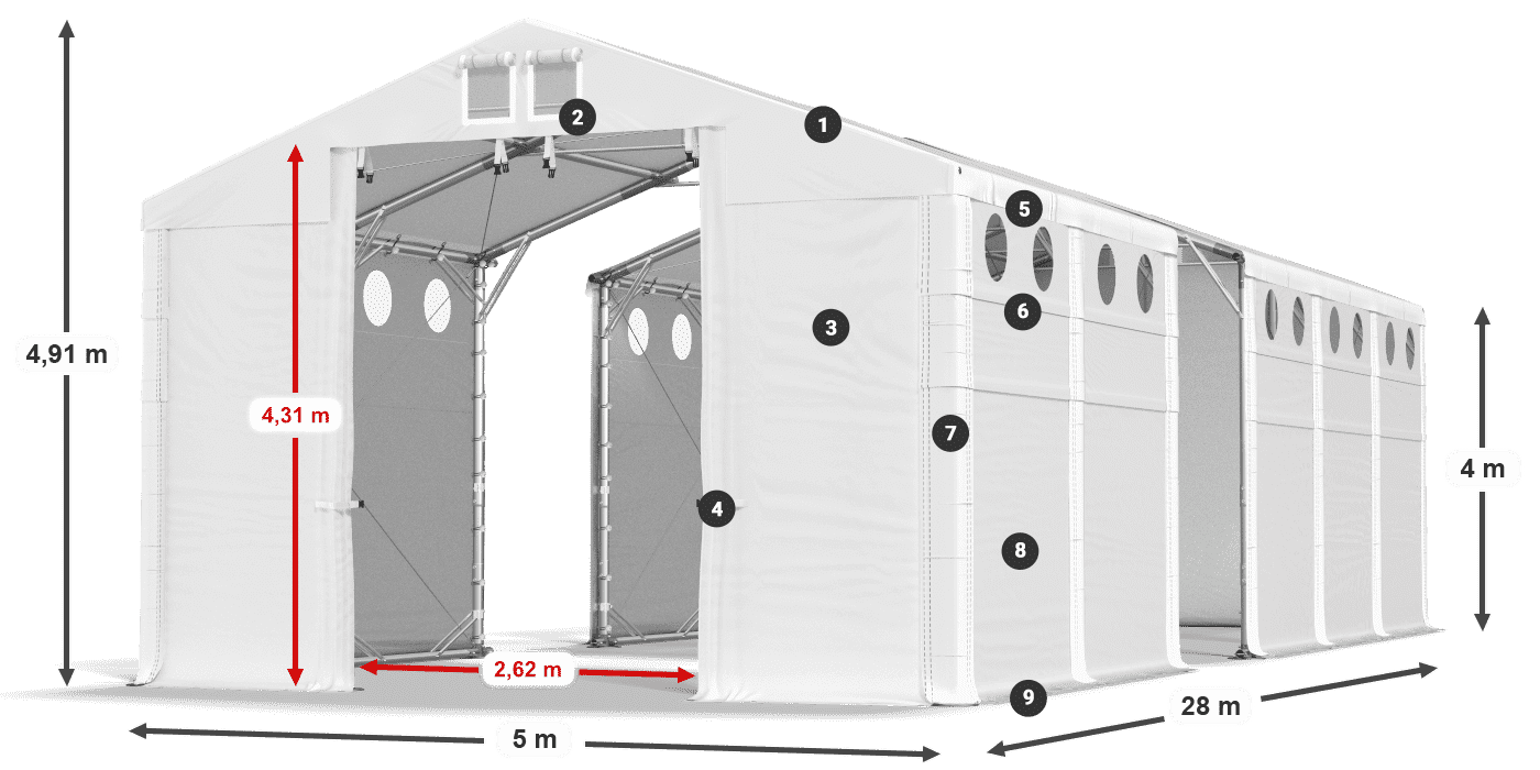MFRO 620 PVC legenda 4 m
