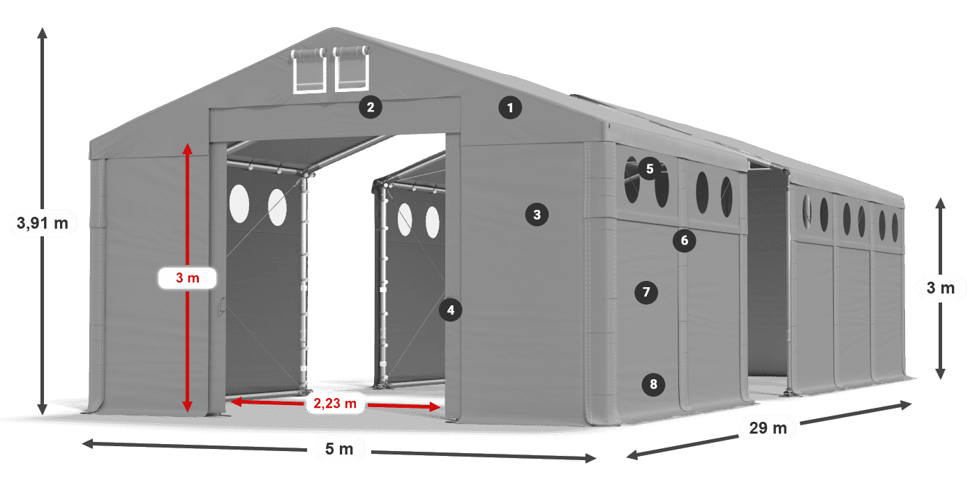 MFRO 620 PVC legenda 3 m