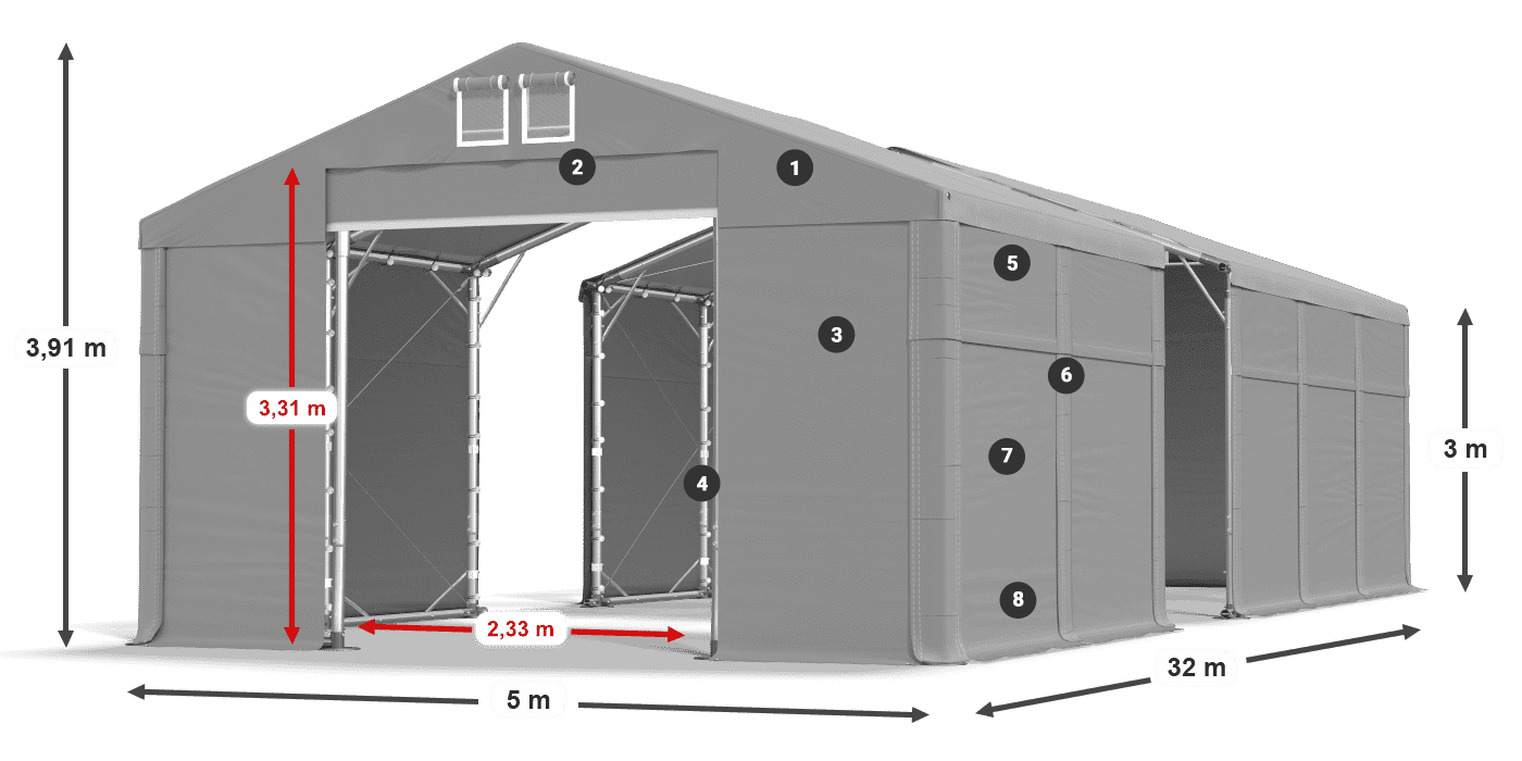 MFR 620 PVC legenda 3 m