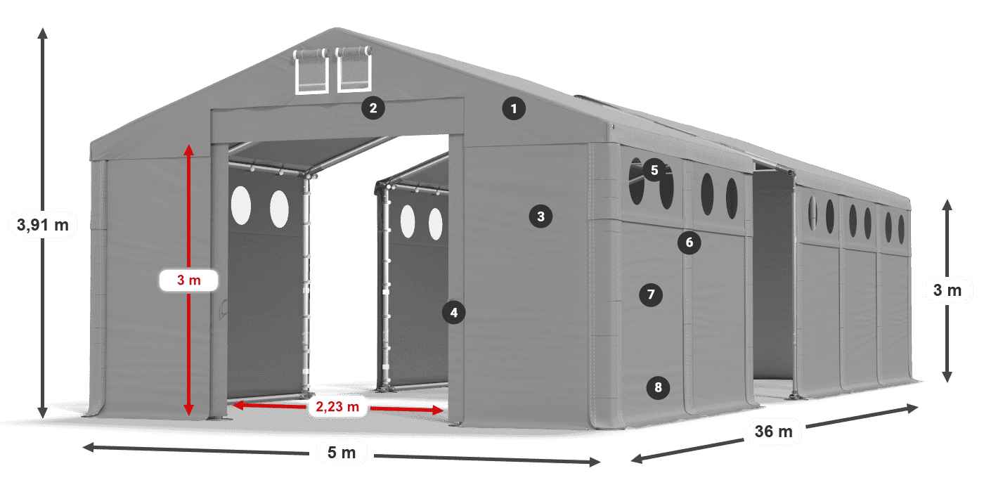 MFRO 620 PVC legenda 3 m