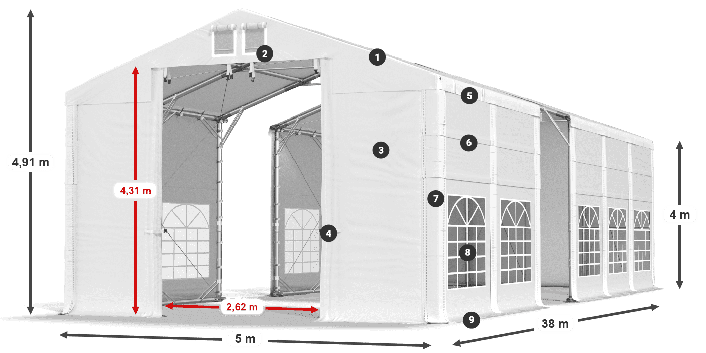 ISD 560 PVC legenda 4 m