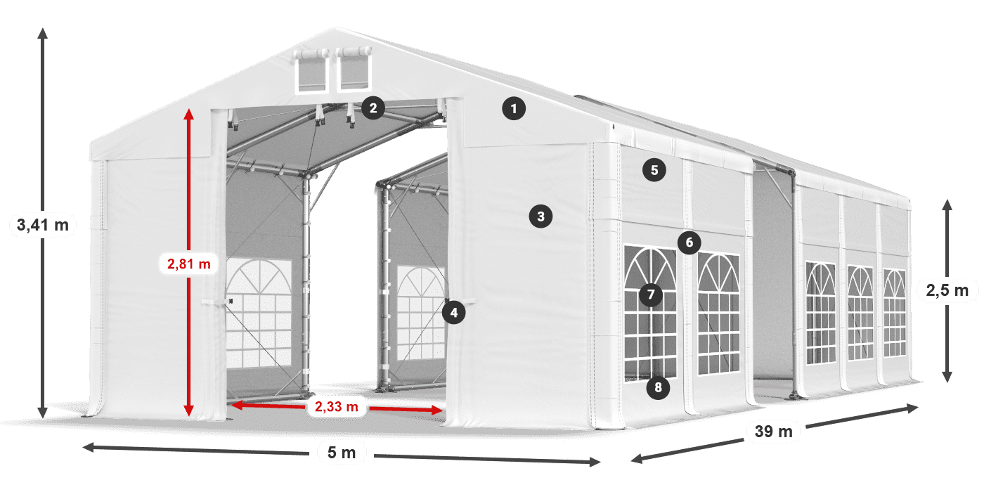 IFR 620 PVC legenda 2,5 m