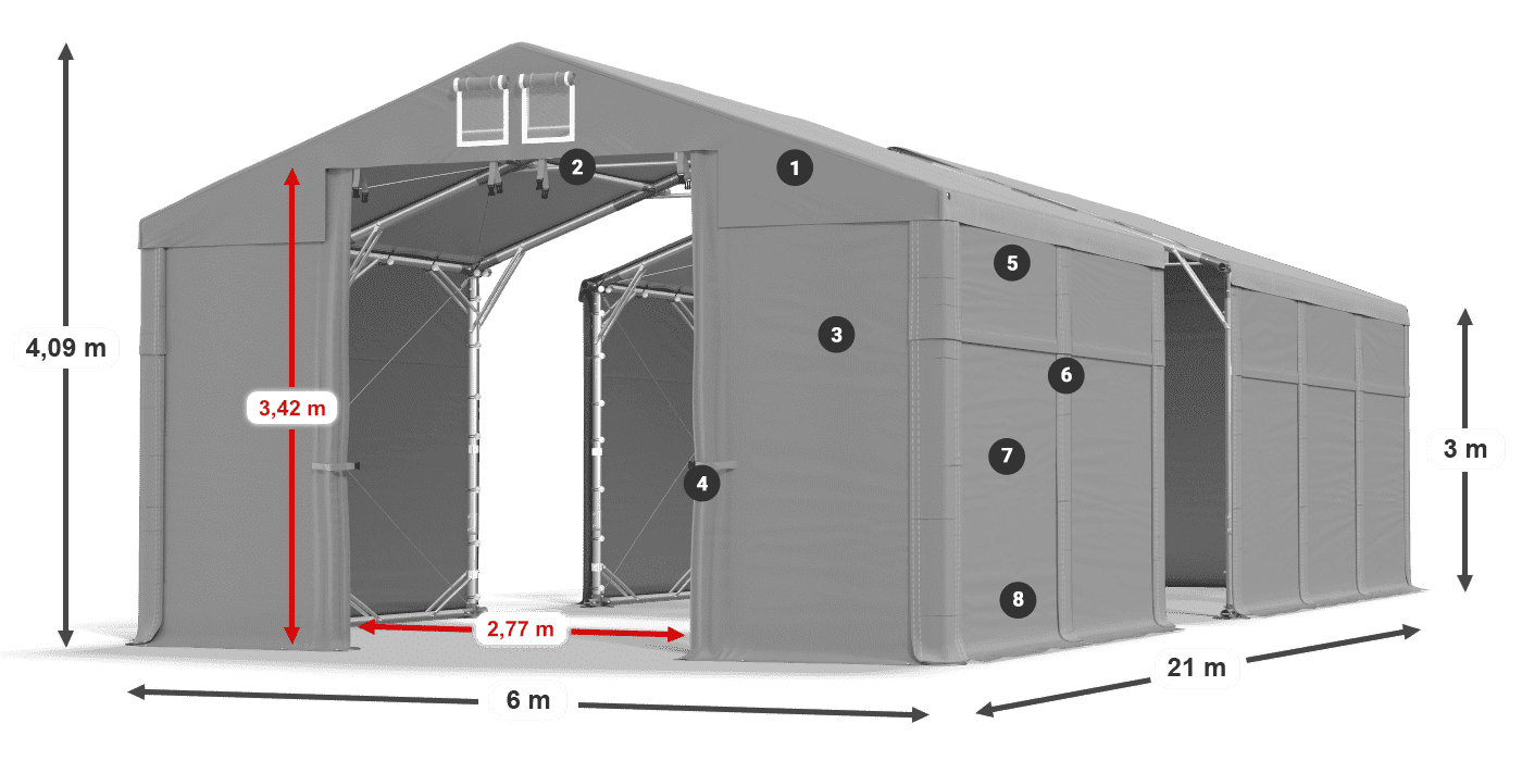 MFR 620 PVC legenda 3 m
