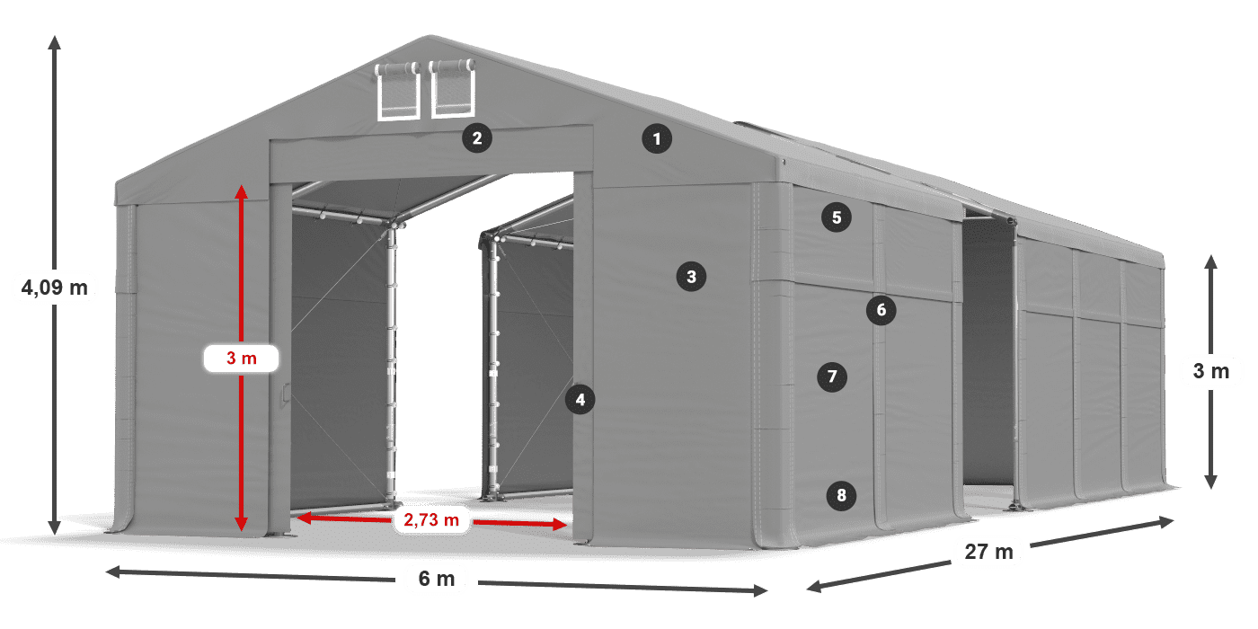 MFR 620 PVC legenda 3 m