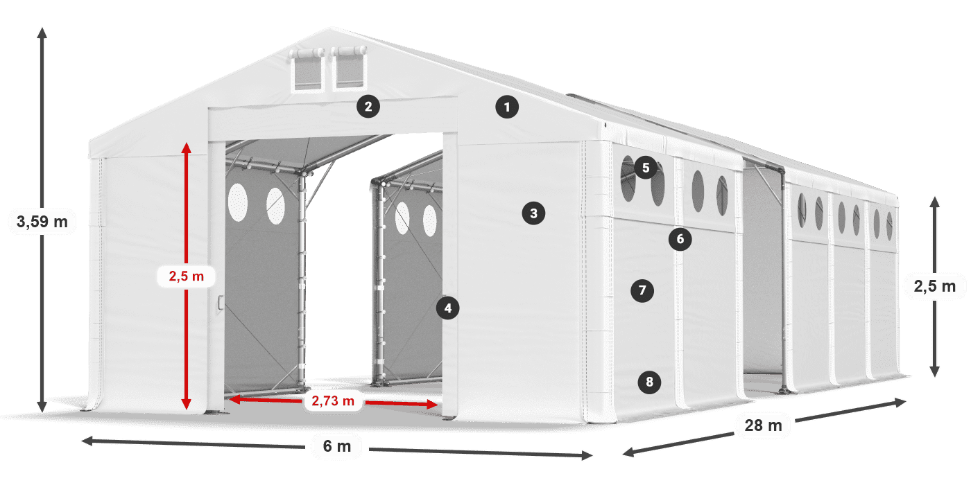 MFRO 620 PVC legenda 2,5 m