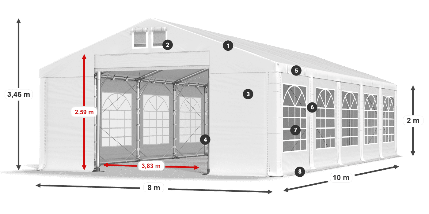 IFR 620 PVC legenda 2m