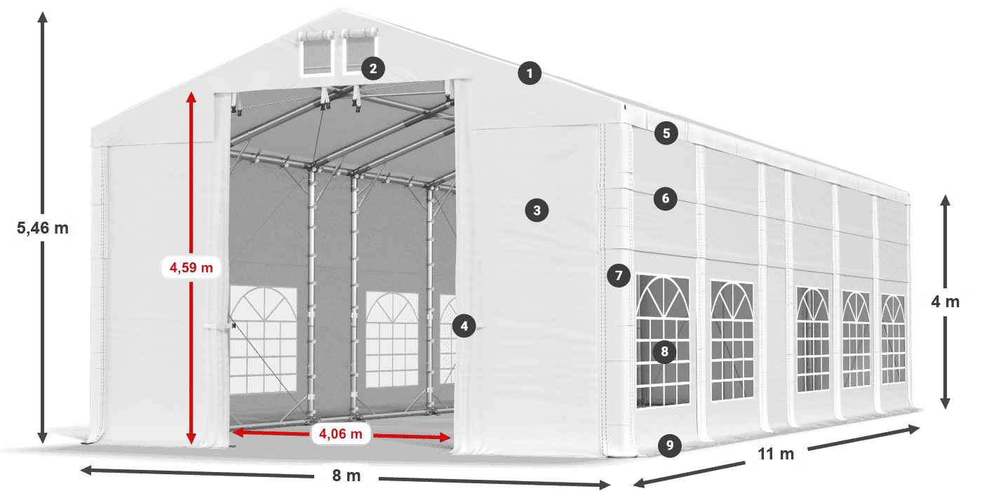 IFR 620 PVC legenda 4 m