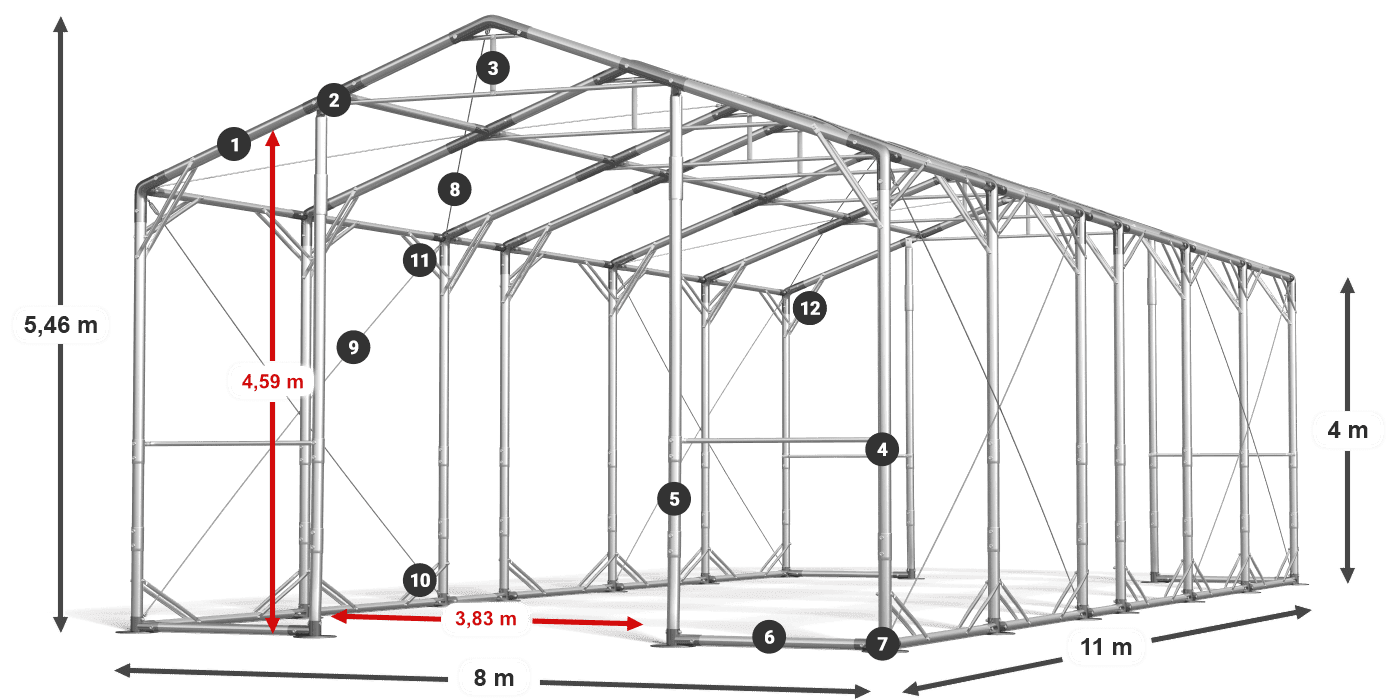 POLAR PLUS legenda 2,5m-4m