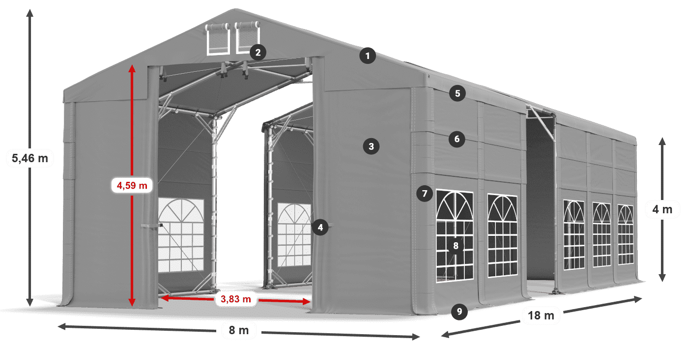 ISD 560 PVC legenda 4 m