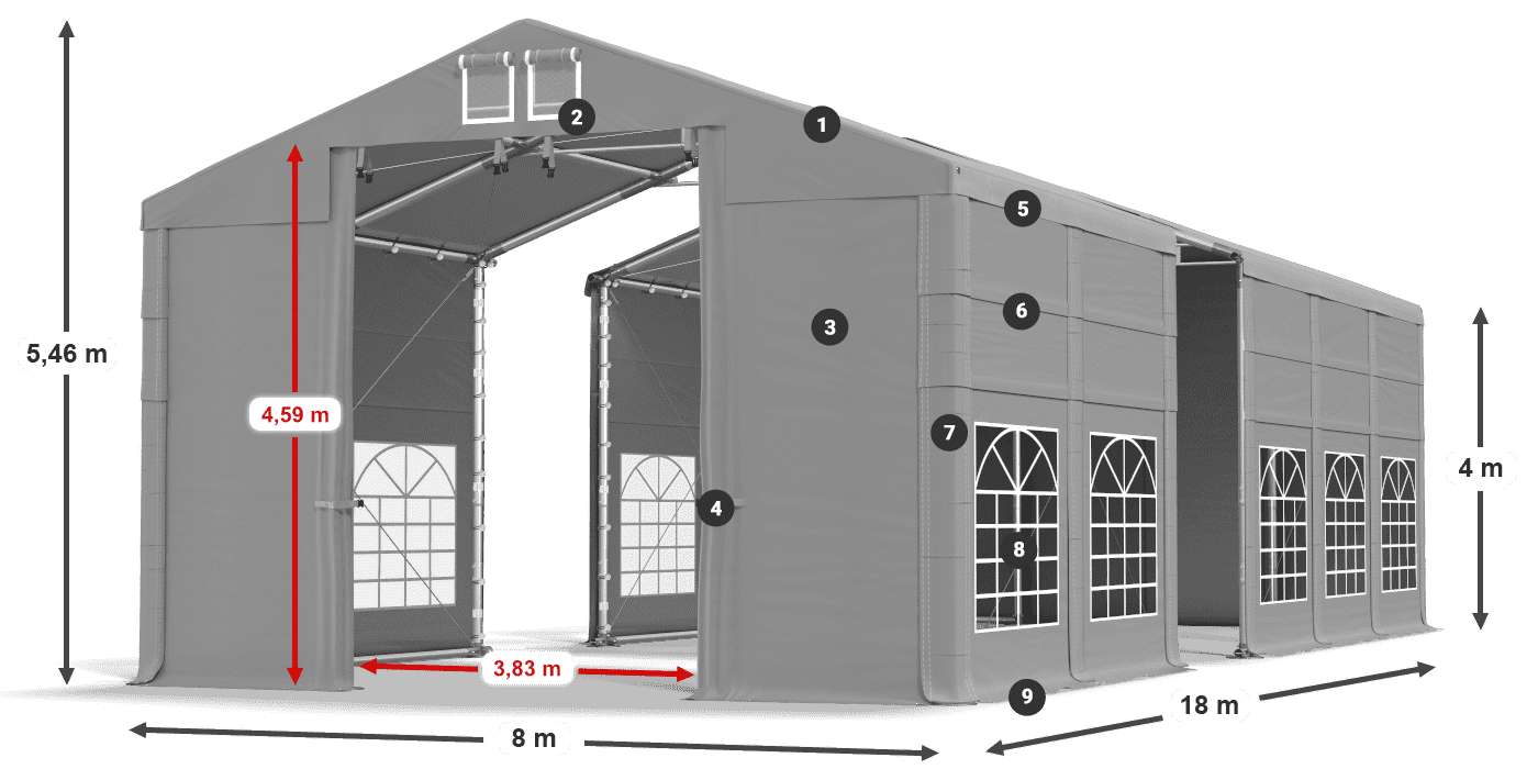 ISD 560 PVC legenda 4 m