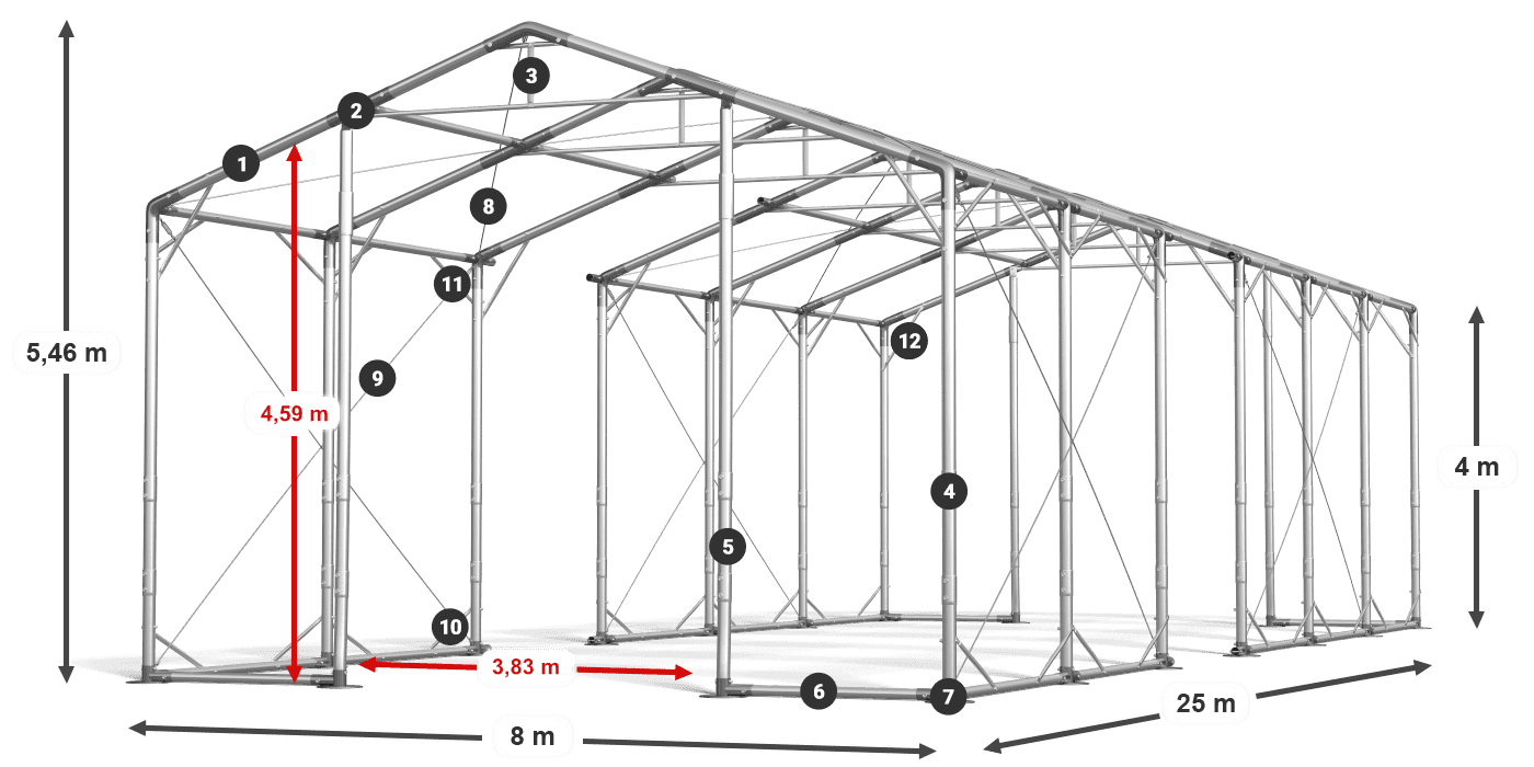 POLAR legenda 2,5m-4m