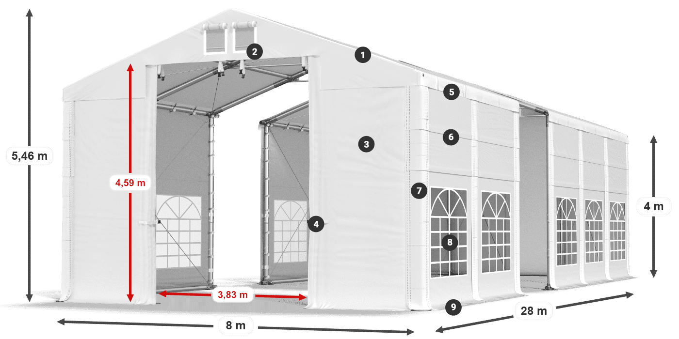 IFR 620 PVC legenda 4 m