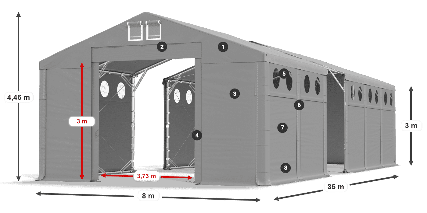 MFRO 620 PVC legenda 3 m
