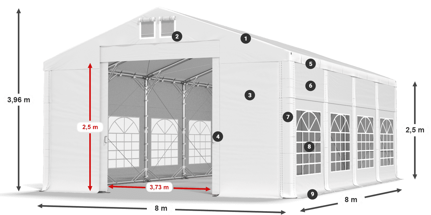 IFR 620 PVC legenda 2,5 m