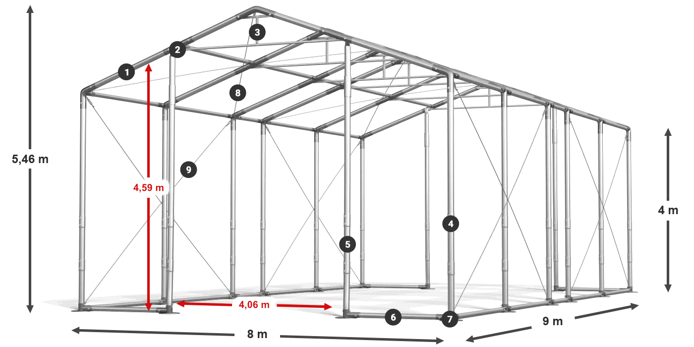 WINTER PLUS legenda 2,5m-4m