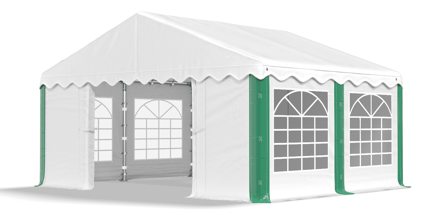 Brána stanu otvorená