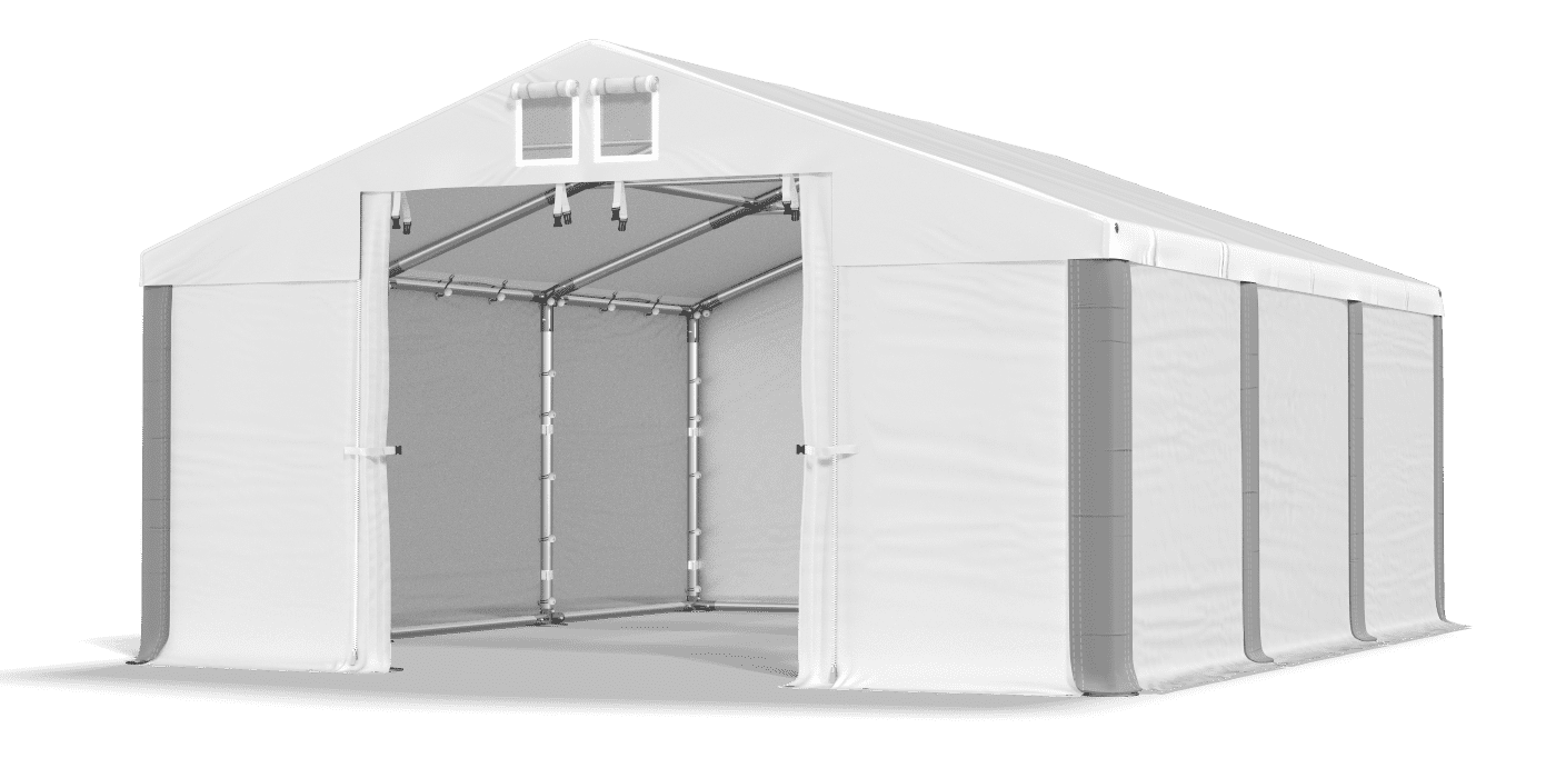 Brána stanu otvorená