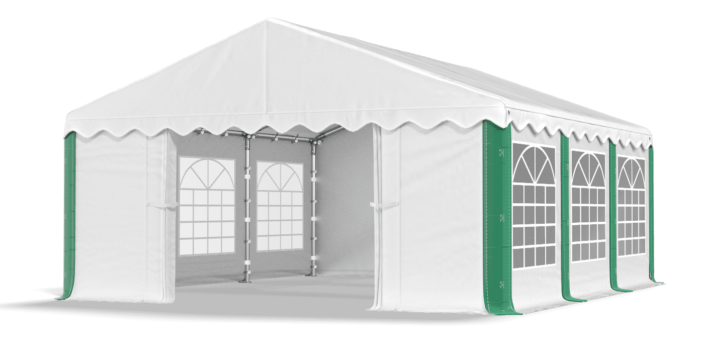 Brána stanu otvorená