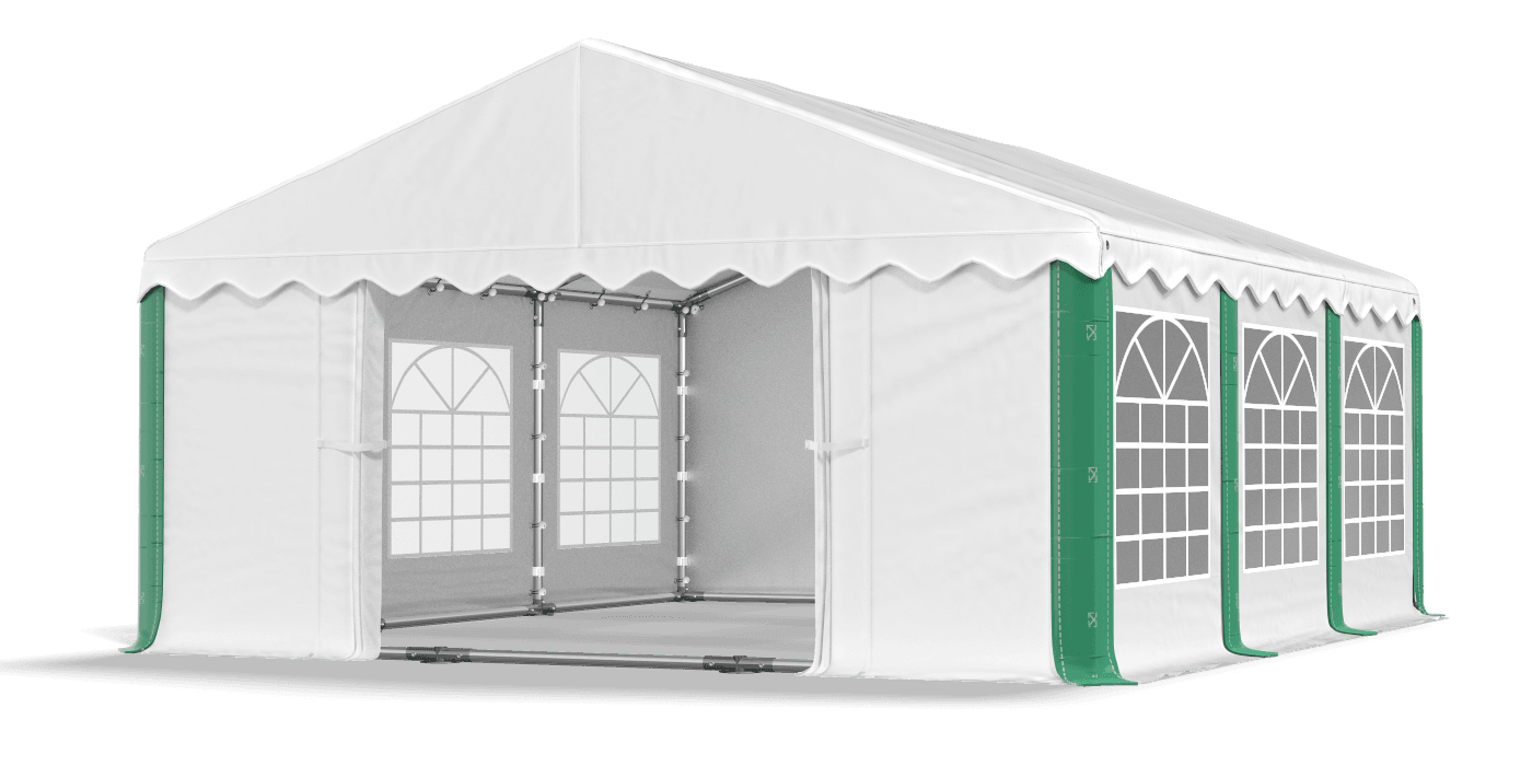 Brána stanu otvorená