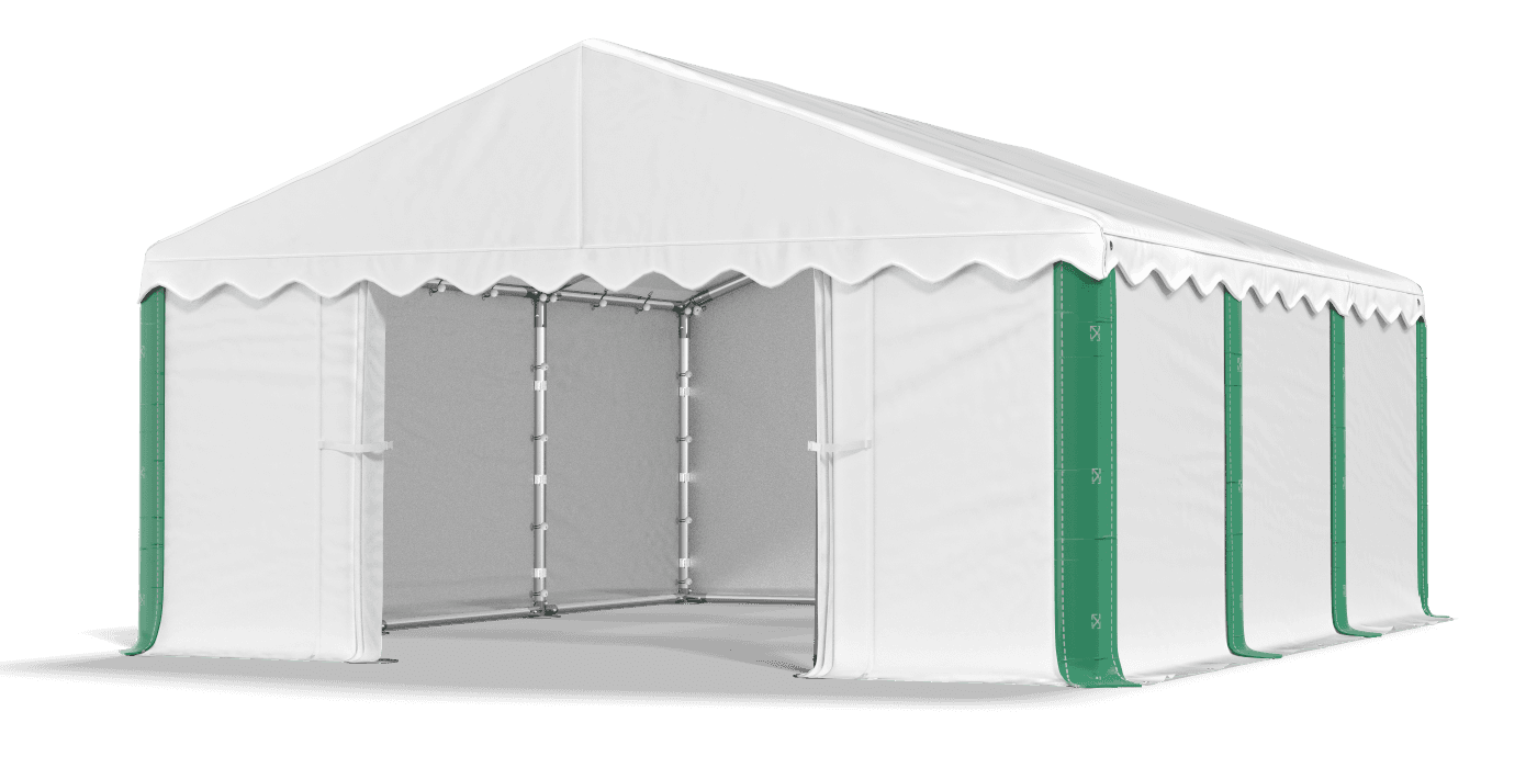 Brána stanu otvorená