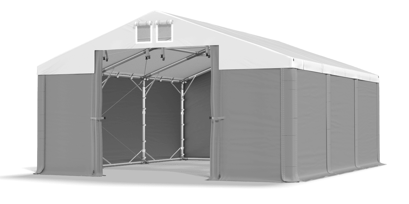 Brána stanu otvorená