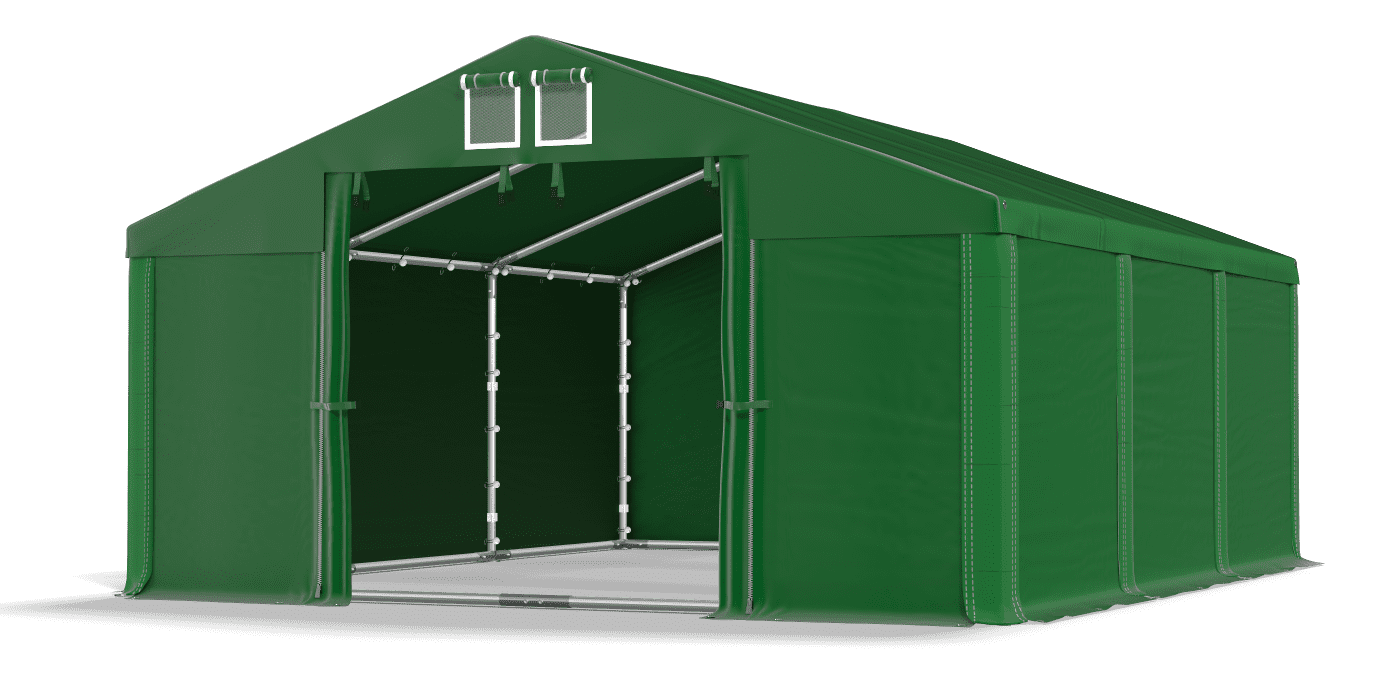 Brána stanu otvorená