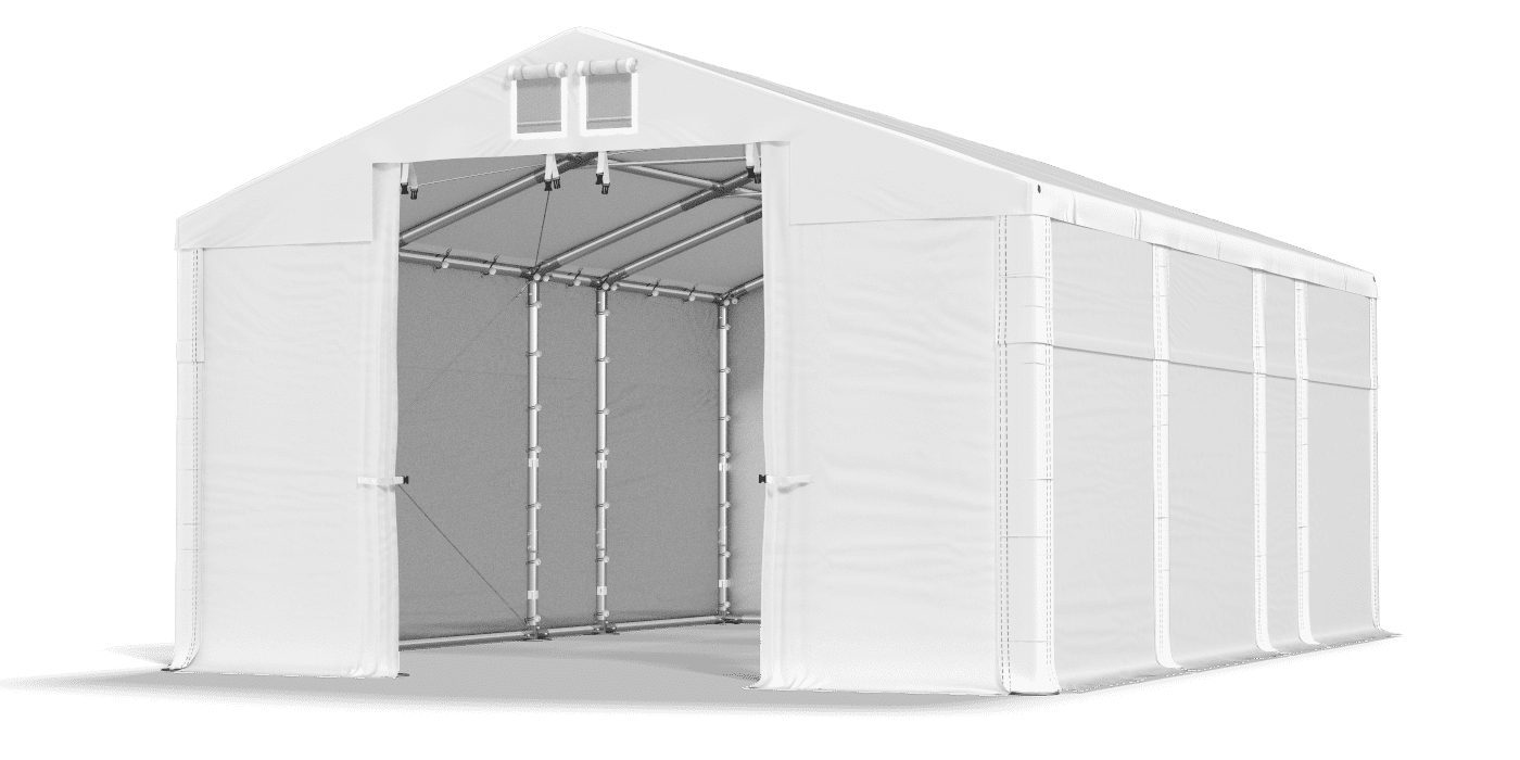 Brána stanu otvorená