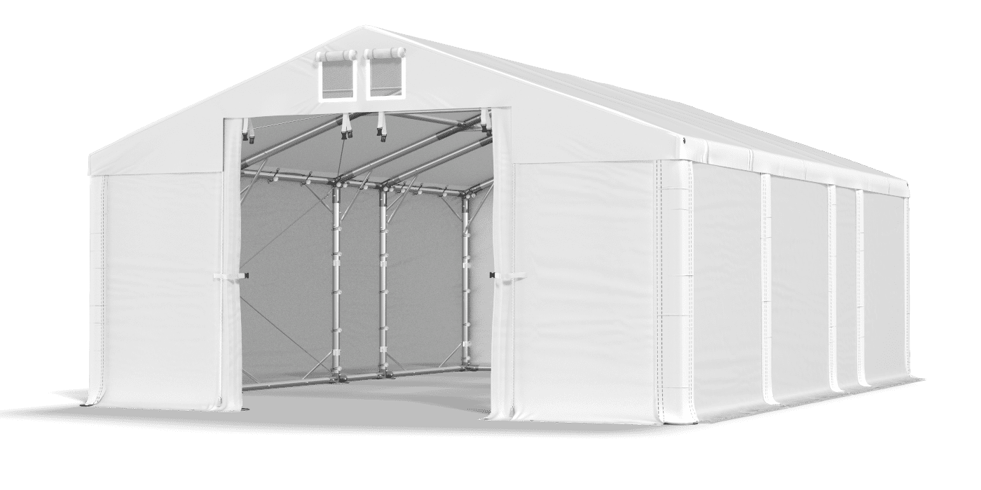 Brána stanu otvorená