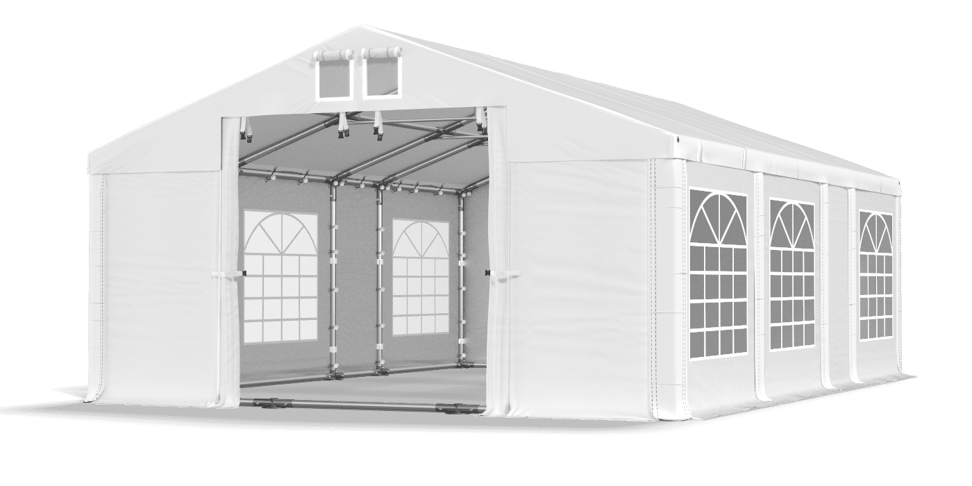 Brána stanu otvorená