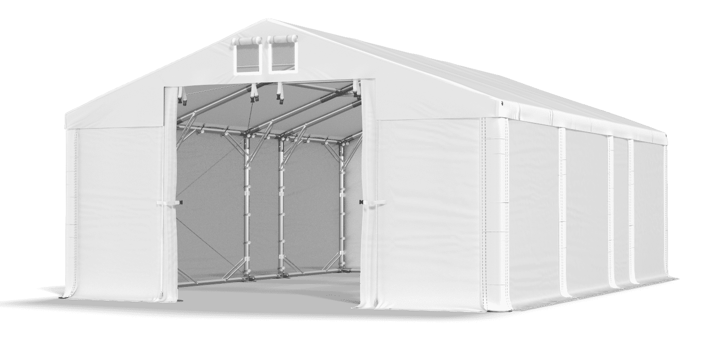 Brána stanu otvorená