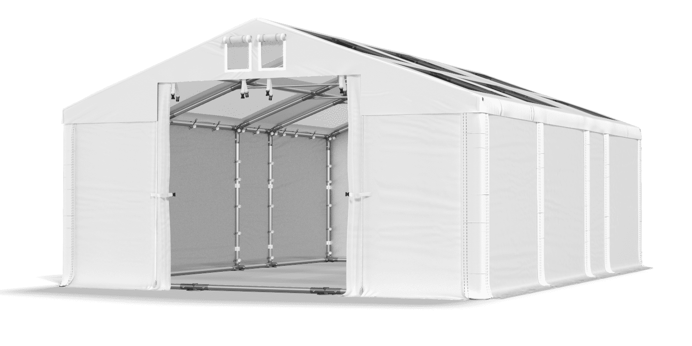 Brána stanu otvorená