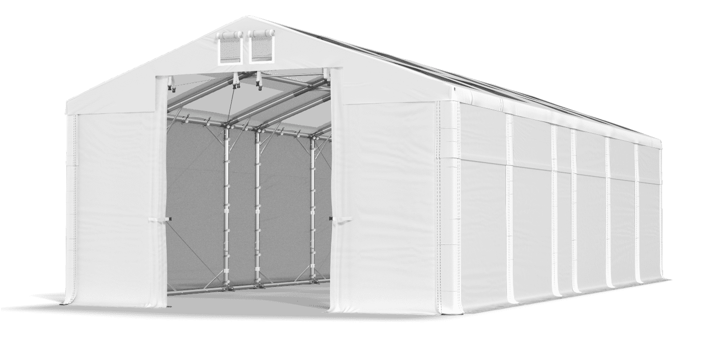 Brána stanu otvorená