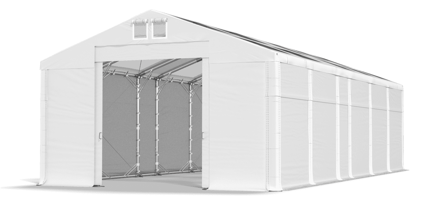 Brána stanu otvorená