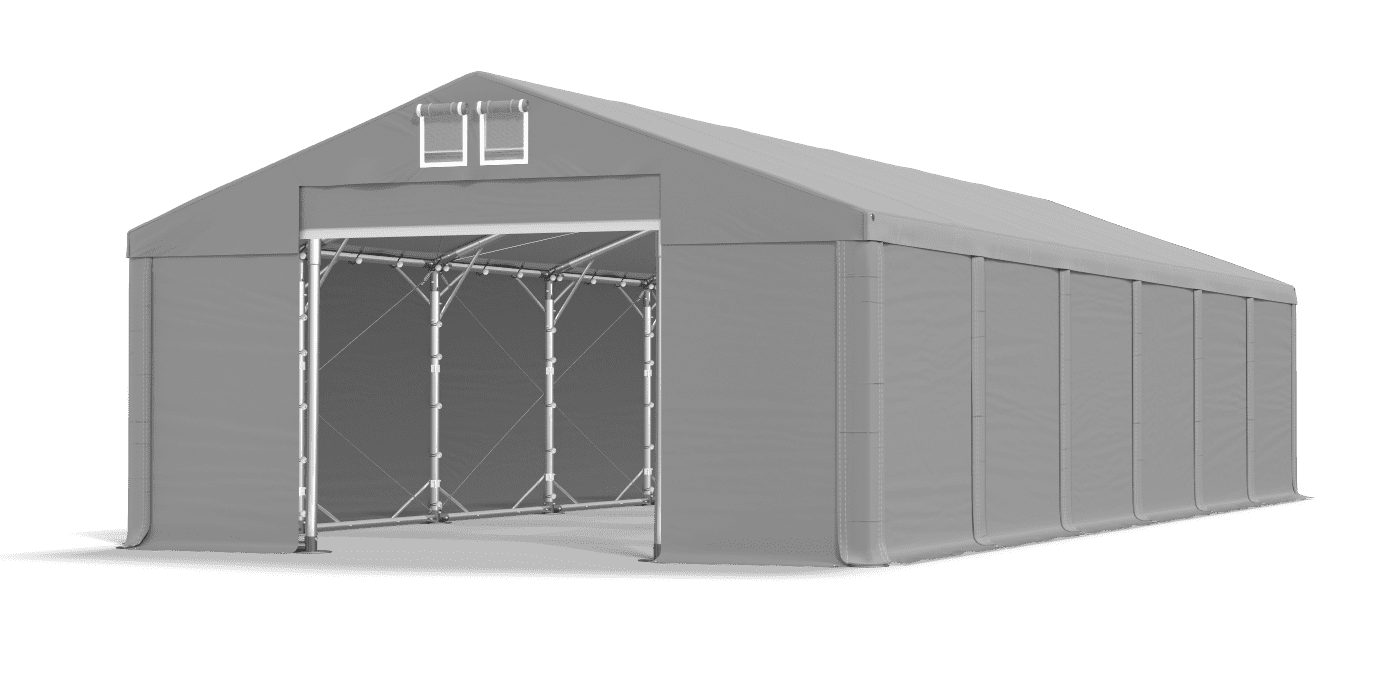 Brána stanu otvorená