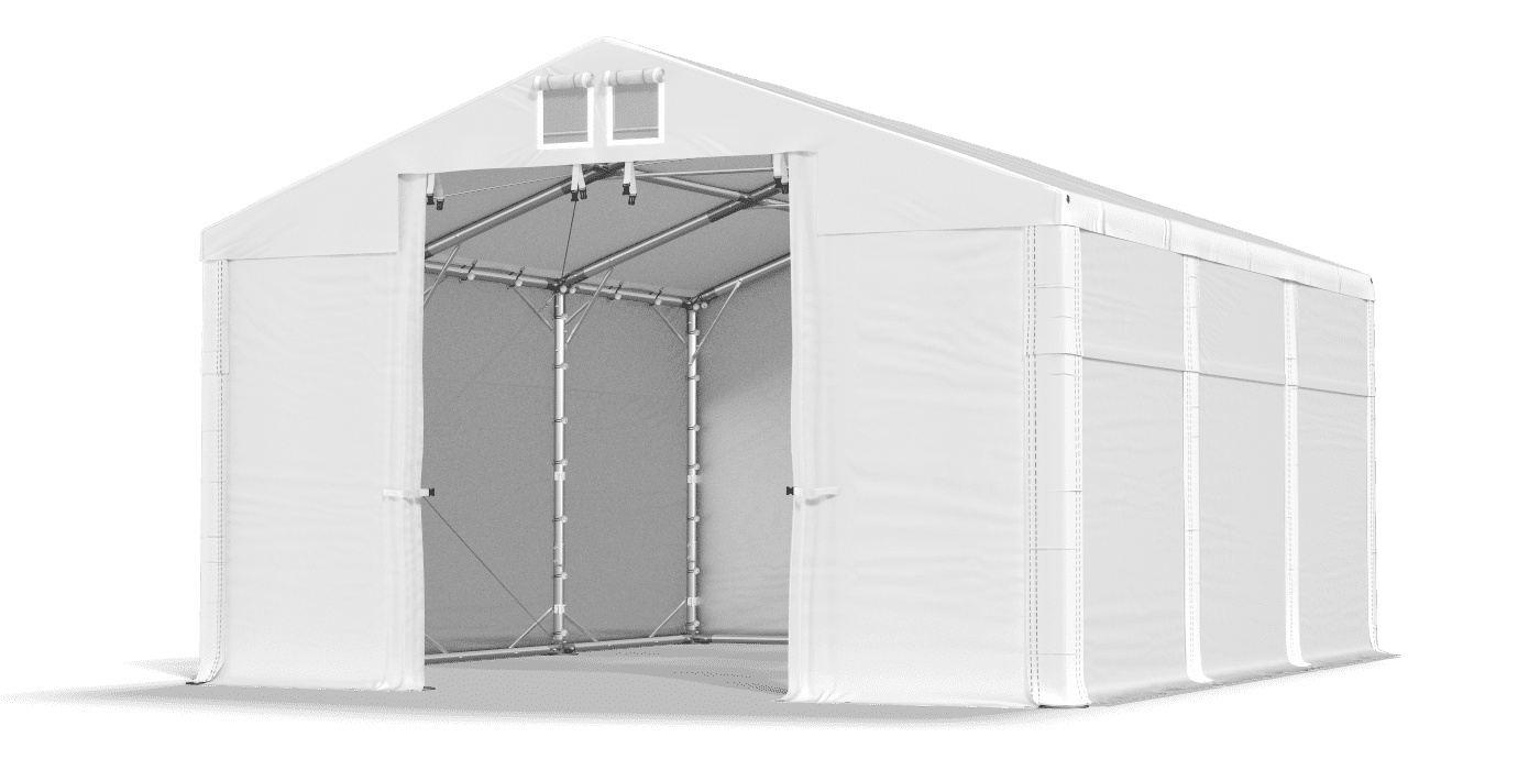 Brána stanu otvorená