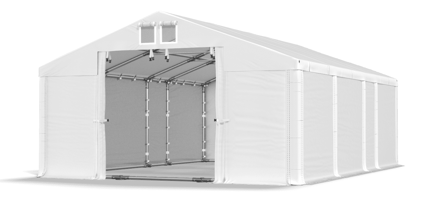 Brána stanu otvorená